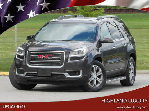 2015 GMC Acadia for sale at Highland Luxury in Highland IN