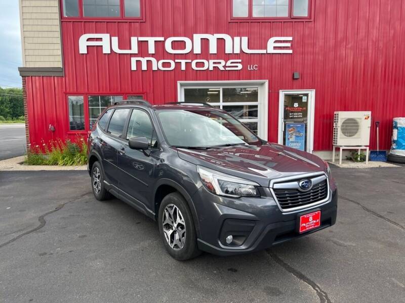 2021 Subaru Forester for sale at AUTOMILE MOTORS in Saco ME