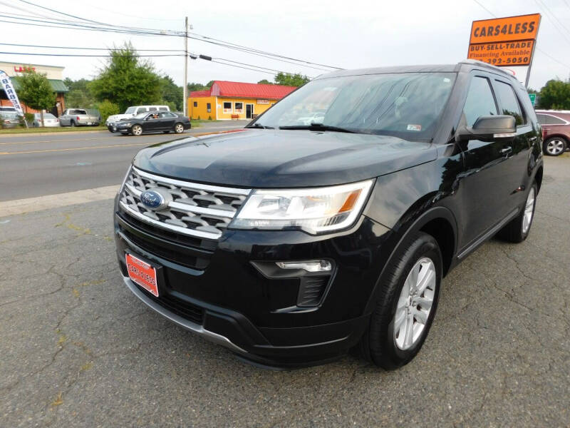 2018 Ford Explorer for sale at Cars 4 Less in Manassas VA