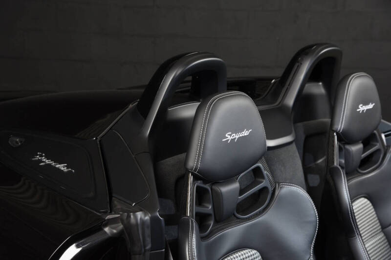 2016 Porsche Boxster Spyder