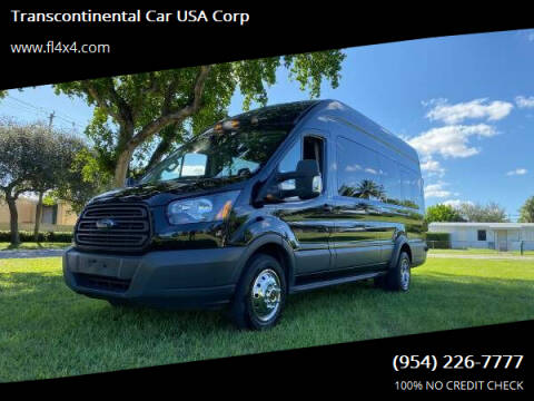 2018 Ford Transit for sale at Transcontinental Car USA Corp in Fort Lauderdale FL