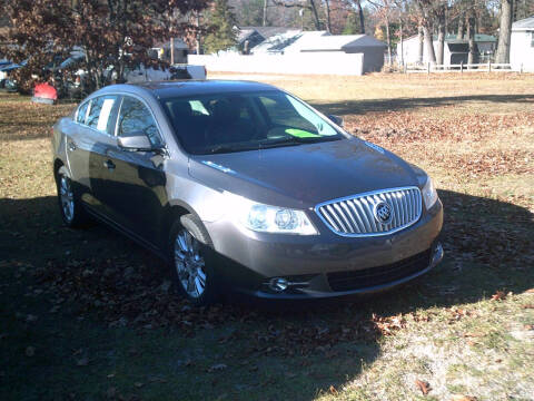 2012 Buick LaCrosse for sale at LAKESIDE MOTORS LLC in Houghton Lake MI