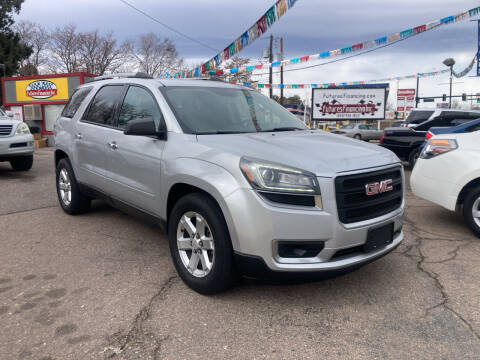 2016 GMC Acadia for sale at FUTURES FINANCING INC. in Denver CO