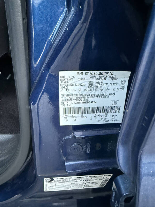 2011 Ford F-250 Super Duty Lariat