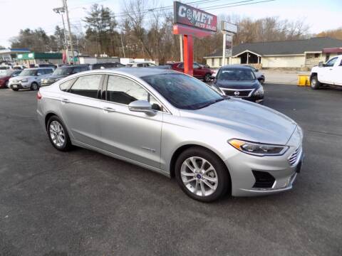2019 Ford Fusion Hybrid for sale at Comet Auto Sales in Manchester NH
