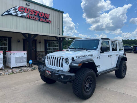 2022 Jeep Wrangler Unlimited for sale at Custom Auto Sales - AUTOS in Longview TX