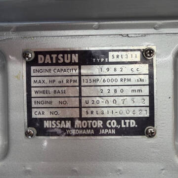 1967 Datsun 2000