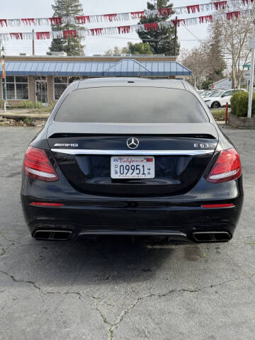 2018 Mercedes-Benz E-Class AMG E 63 S