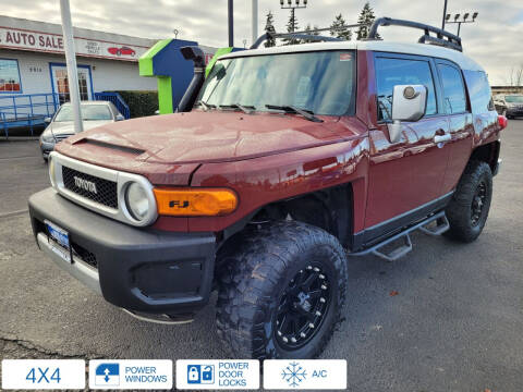 2008 Toyota FJ Cruiser for sale at BAYSIDE AUTO SALES in Everett WA