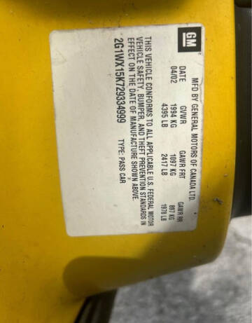 2003 Chevrolet Monte Carlo SS