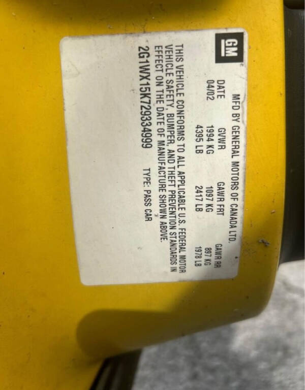 2003 Chevrolet Monte Carlo SS