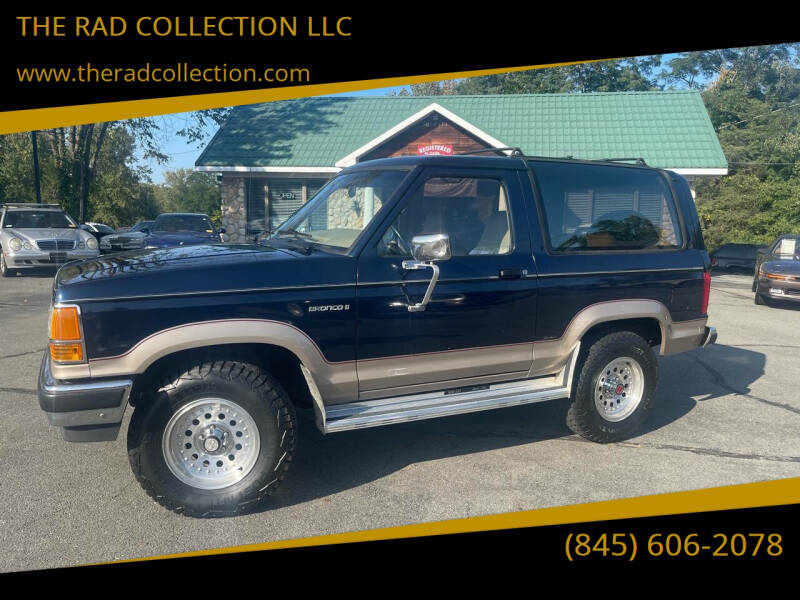 1990 Ford Bronco II for sale at THE RAD COLLECTION LLC in New Hampton NY