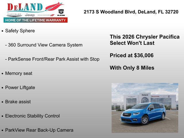 2026 Chrysler Pacifica Select