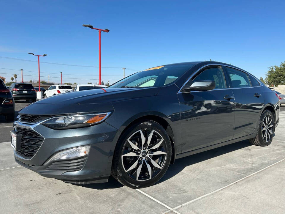 2021 Chevrolet Malibu for sale at Magic Auto Sales in Hesperia, CA