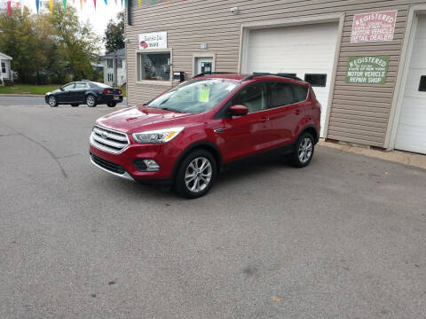 2017 Ford Escape for sale at Boutot Auto Sales in Massena NY