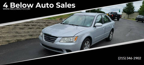 2010 Hyundai Sonata for sale at 4 Below Auto Sales in Willow Grove PA