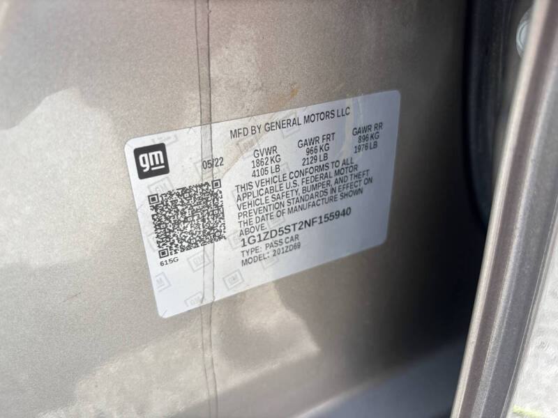 2022 Chevrolet Malibu LT