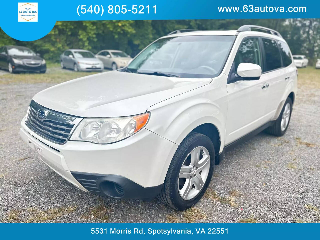 2010 Subaru Forester for sale at 63 Auto Inc in Spotsylvania, VA