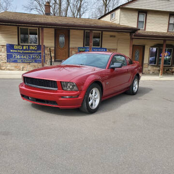 2007 Ford Mustang for sale at BIG #1 INC in Brownstown MI