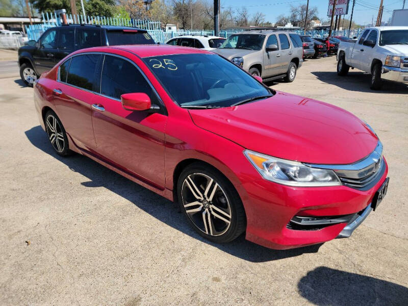 2016 Honda Accord for sale at DANNY AUTO SALES in Dallas TX