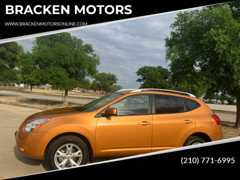 2008 Nissan Rogue for sale at BRACKEN MOTORS in San Antonio TX