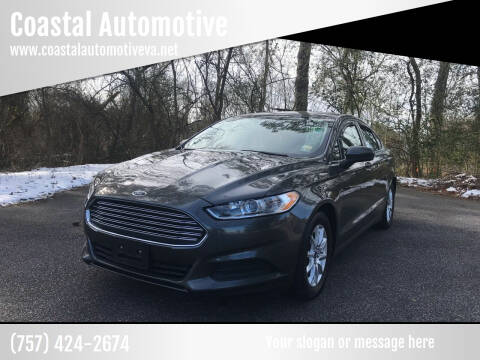 2016 Ford Fusion for sale at Coastal Automotive in Virginia Beach VA