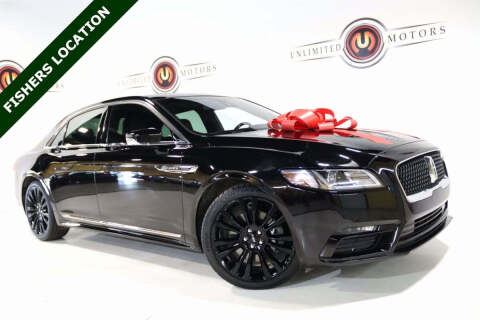 2020 Lincoln Continental for sale at Unlimited Motors in Fishers IN