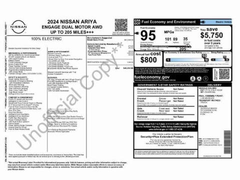 2024 Nissan Ariya Engage e-4ORCE