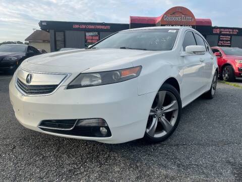 2013 Acura TL for sale at GORDON'S ELITE 2 in Aberdeen MD