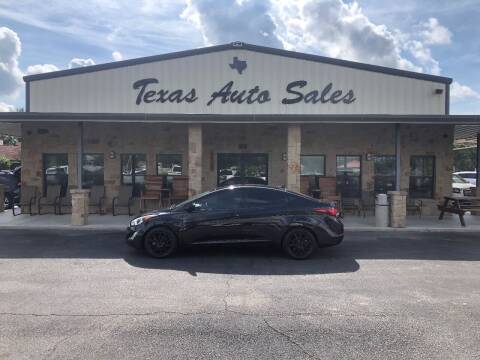 2014 Hyundai Elantra for sale at Texas Auto Sales in San Antonio TX