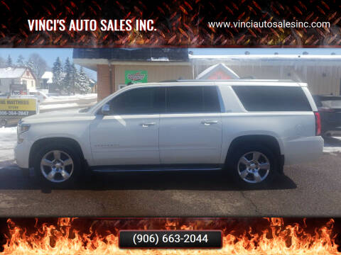2015 Chevrolet Suburban for sale at Vinci's Auto Sales Inc. in Bessemer MI