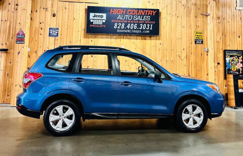 2016 Subaru Forester for sale at Boone NC Jeeps-High Country Auto Sales in Boone NC