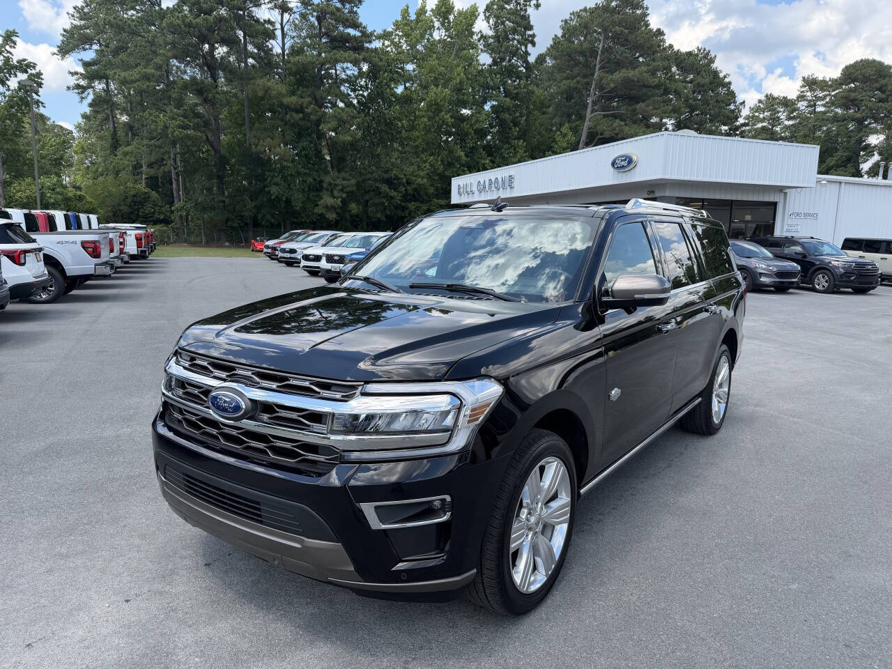 Black 2023 Ford Expedition MAX King Ranch 4x2 King Ranch 4dr SUV 1