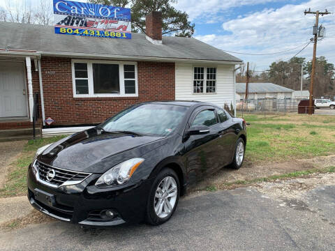 2013 Nissan Altima for sale at Cars of America in Dinwiddie VA