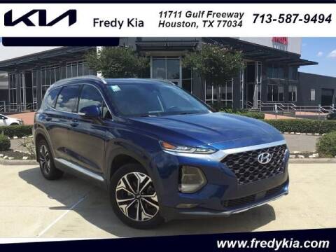 2020 Hyundai Santa Fe for sale at FREDY KIA USED CARS in Houston TX