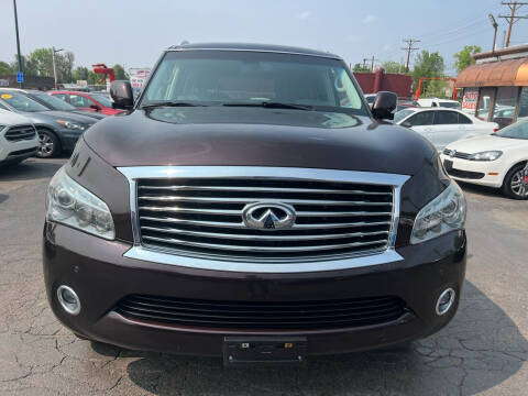 2013 Infiniti QX56 for sale at SANAA AUTO SALES LLC in Englewood CO