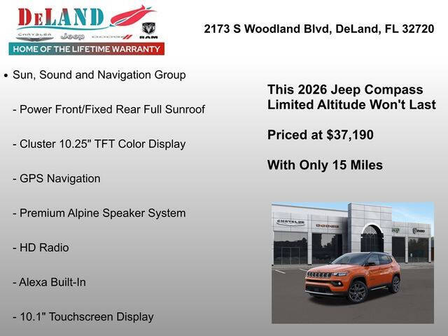 2026 Jeep Compass Limited