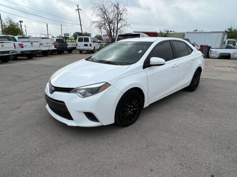 2015 Toyota Corolla for sale at RODRIGUEZ MOTORS CO. in Houston TX