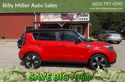 2019 Kia Soul for sale at Billy Miller Auto Sales in Mount Olive MS