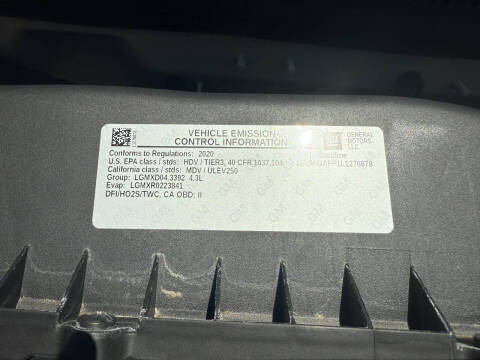 2020 Chevrolet Express 2500