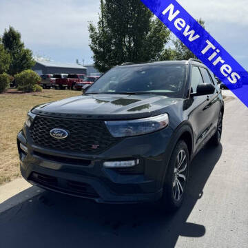 2022 Ford Explorer for sale at MIDLAND CREDIT REPAIR in Midland MI