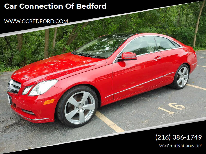 2013 Mercedes-Benz E-Class for sale at Car Connection of Bedford in Bedford OH