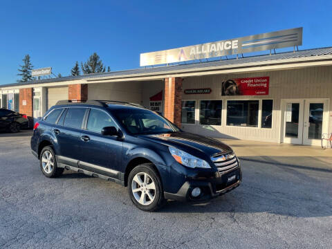 2014 Subaru Outback for sale at Alliance Automotive in Saint Albans VT