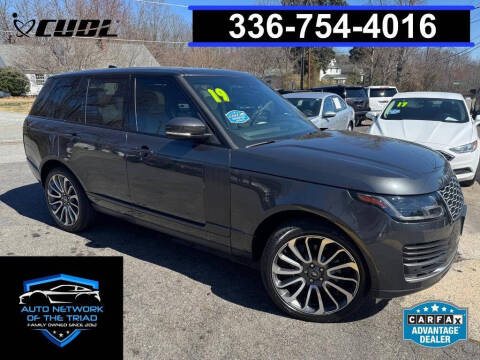 2019 Land Rover Range Rover for sale at Auto Network of the Triad in Walkertown NC