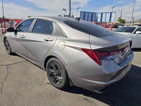 2023 Hyundai Elantra Hybrid Blue