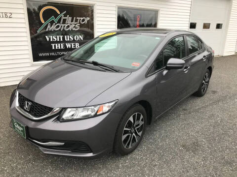 2015 Honda Civic for sale at HILLTOP MOTORS INC in Caribou ME