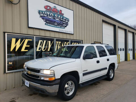 2002 Chevrolet Tahoe for sale at C&L Auto Sales in Vermillion SD