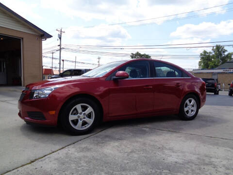 2014 Chevrolet Cruze for sale at Ingram Motor Sales in Crossville TN