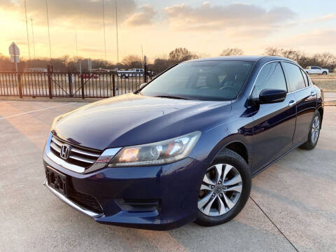 2014 Honda Accord for sale at Texas Luxury Auto in Cedar Hill TX