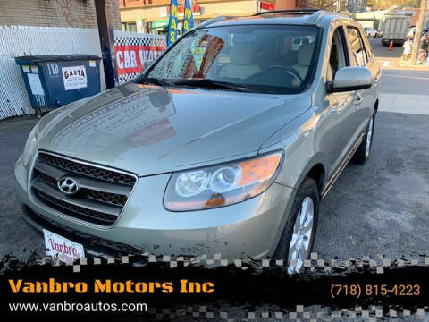 2007 Hyundai Santa Fe for sale at Vanbro Motors Inc in Staten Island NY